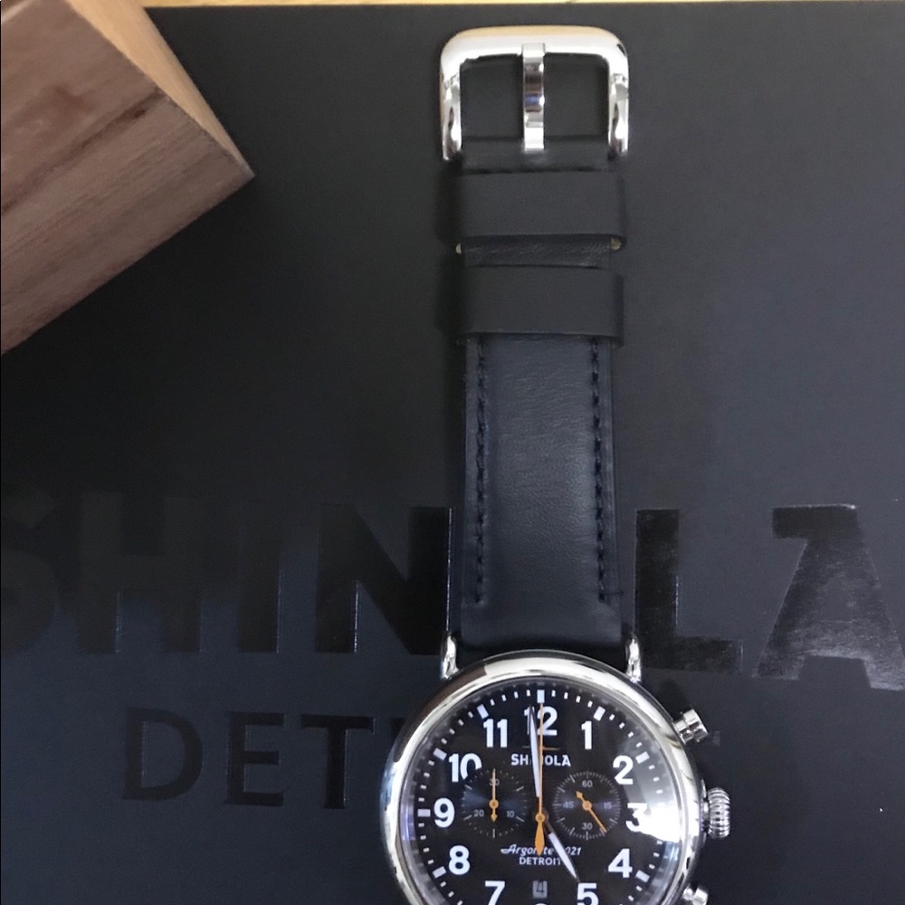 Shinola The Runwell Chrono 47mm -New- Was $750+Tax - Picture 3 of 8